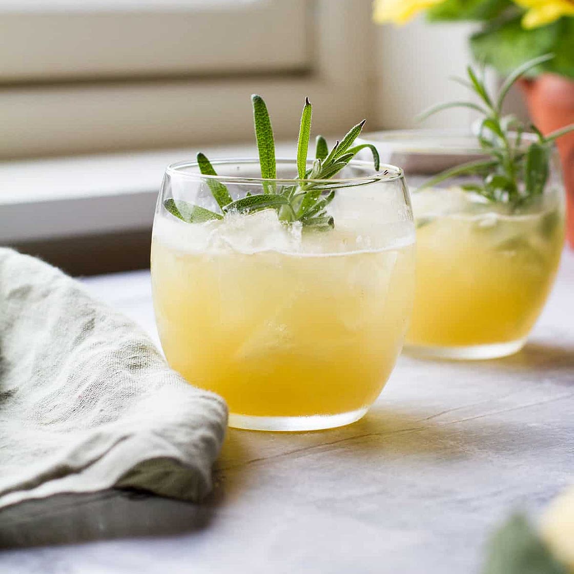 Penicillin Cocktail with Ginger, Lemon and Honey