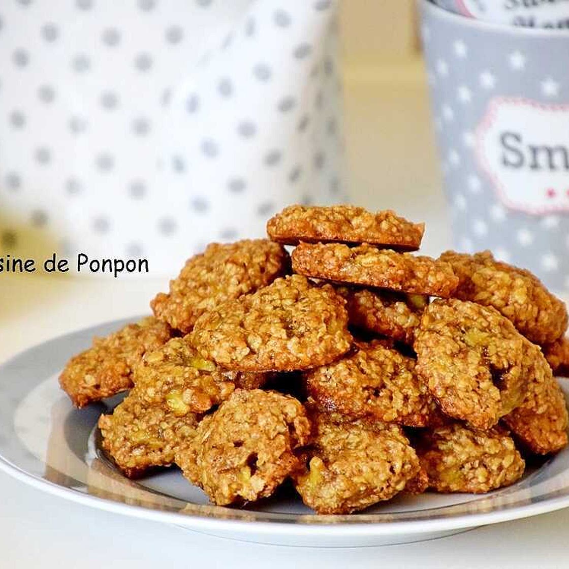 Biscuit aux flocons d'avoine, sans oeufs, vegan