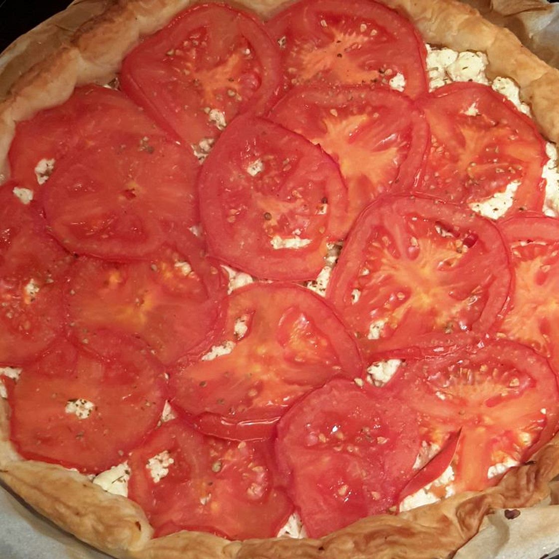 Tarte salée au brocciu