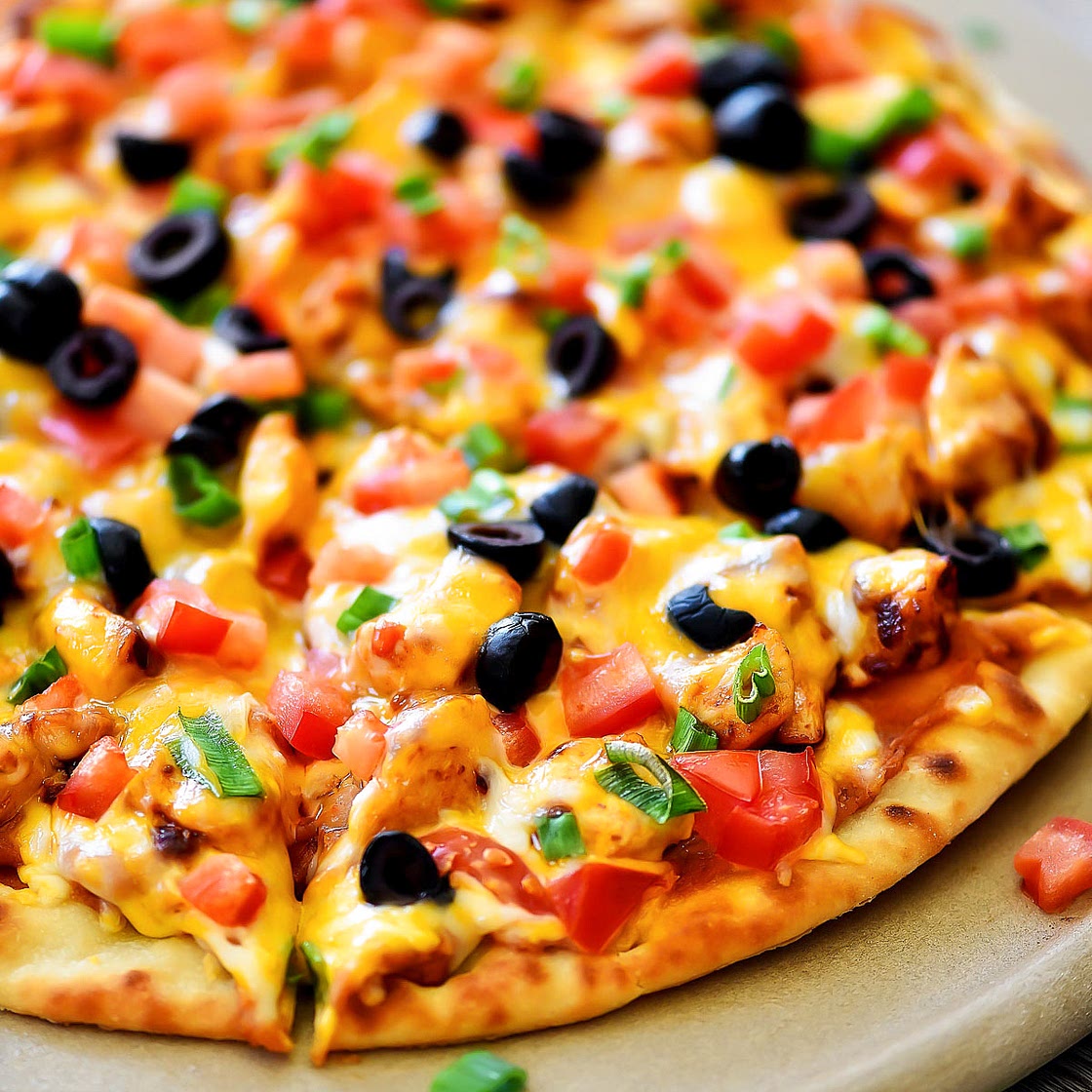 Chicken Taco Pizza
