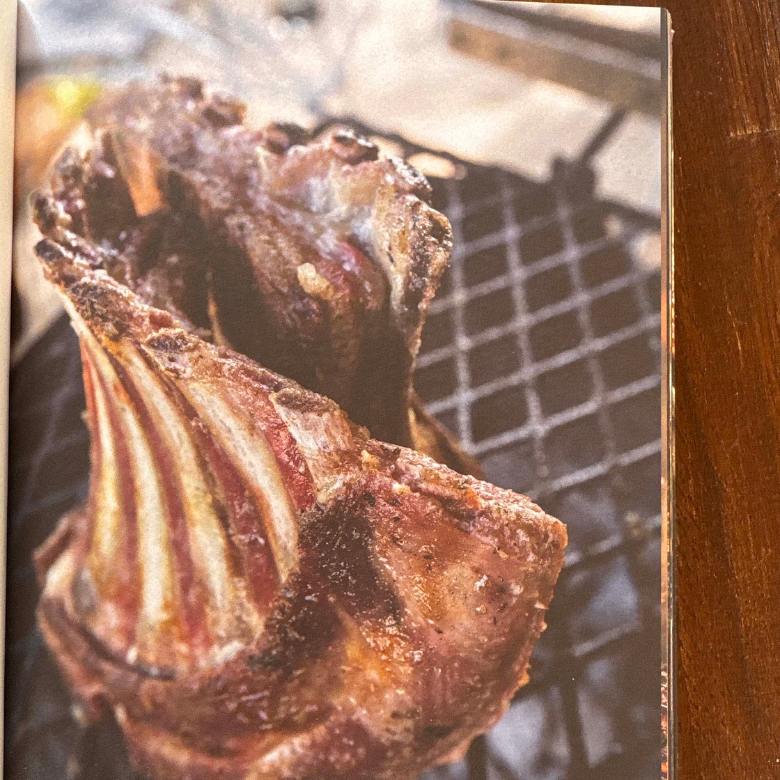 Old-fashioned salt rib