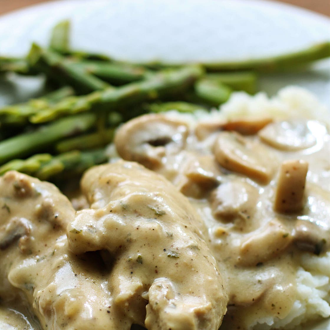 Instant Pot or Crockpot Chicken Diane