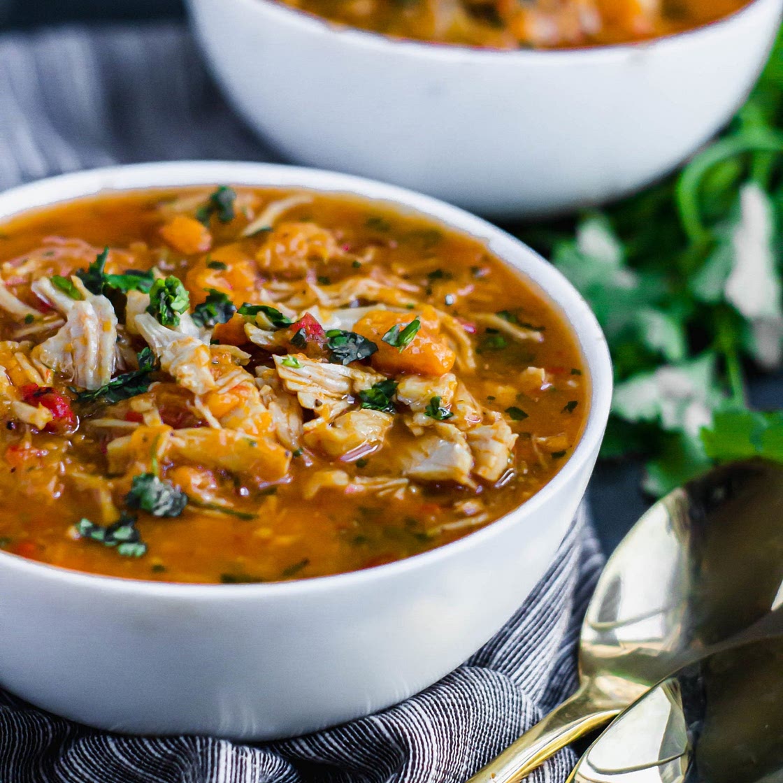 Whole30 Salsa Chicken Stew