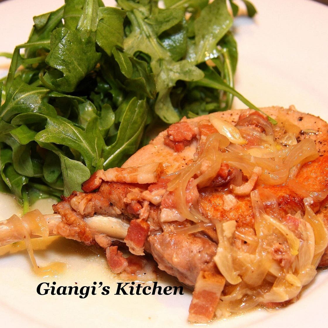 Braised Pork Chops -Pressure cooker