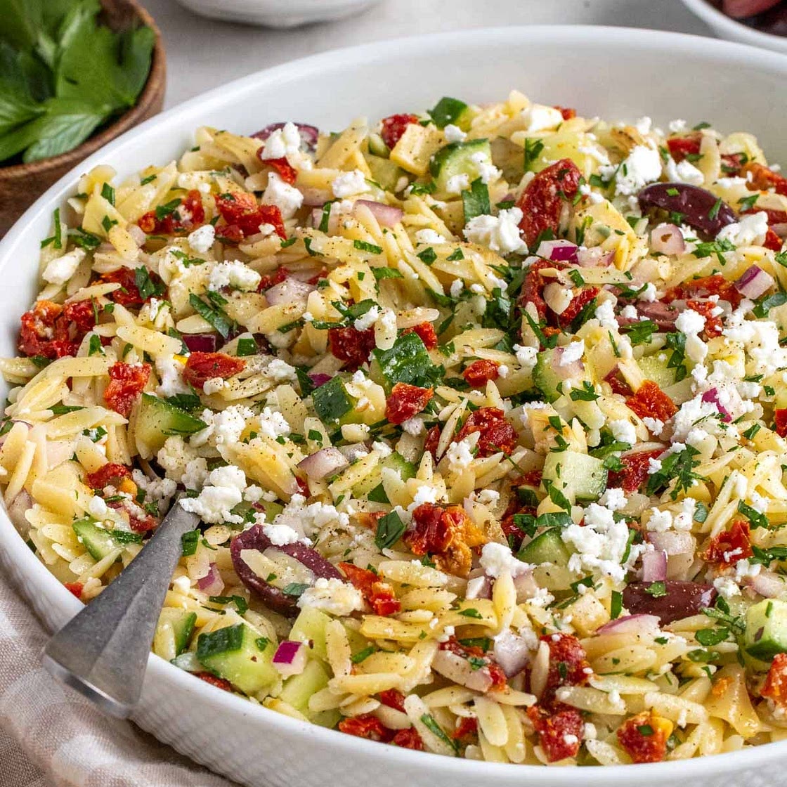 Mediterranean Orzo Salad