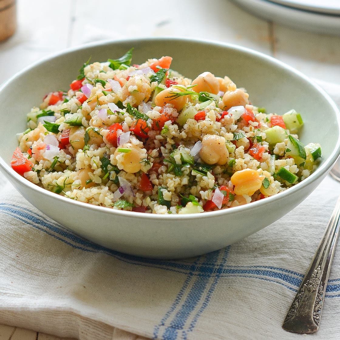 Mediterranean Bulgur Salad