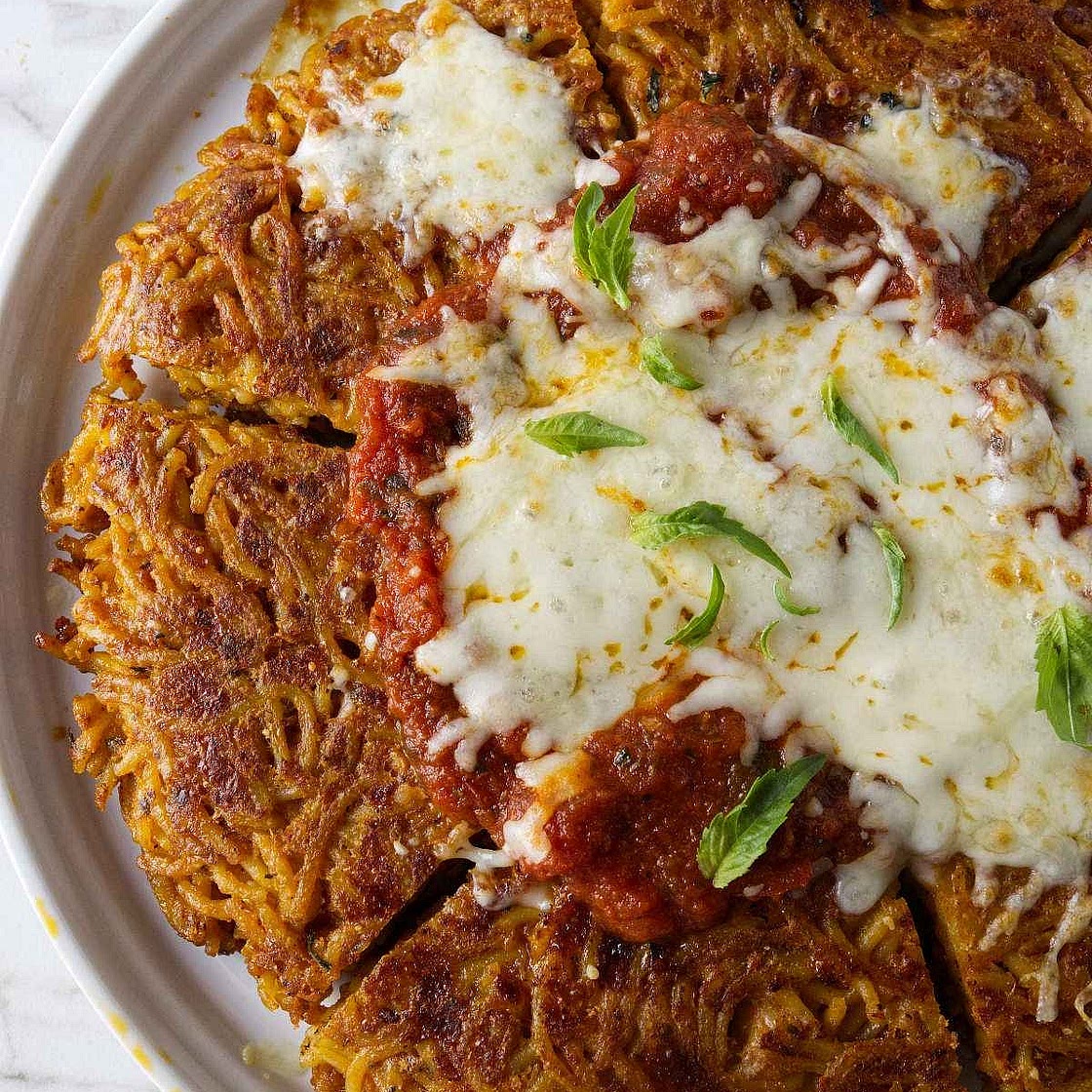 Frittata Di Spaghetti (Fried Spaghetti Pie)