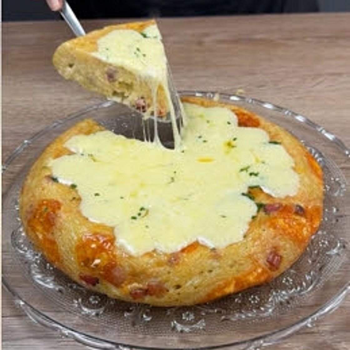 Frittata Di Spaghetti (Fried Spaghetti Pie)