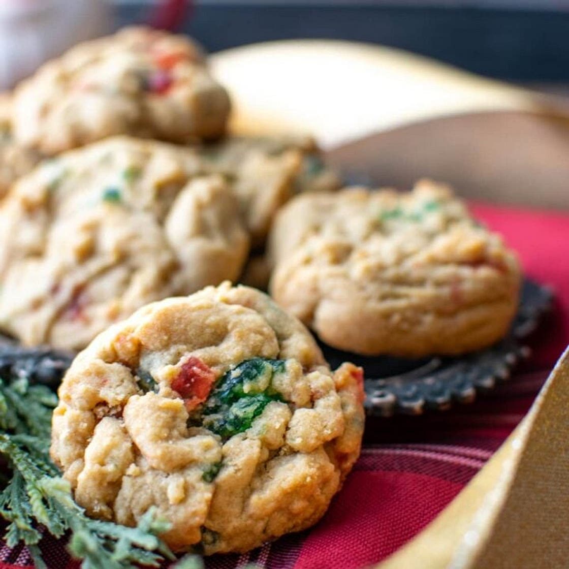 Easy Cherry Drop Cookies