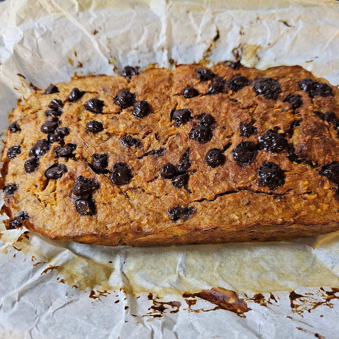 Banana Oat Carrot Cake