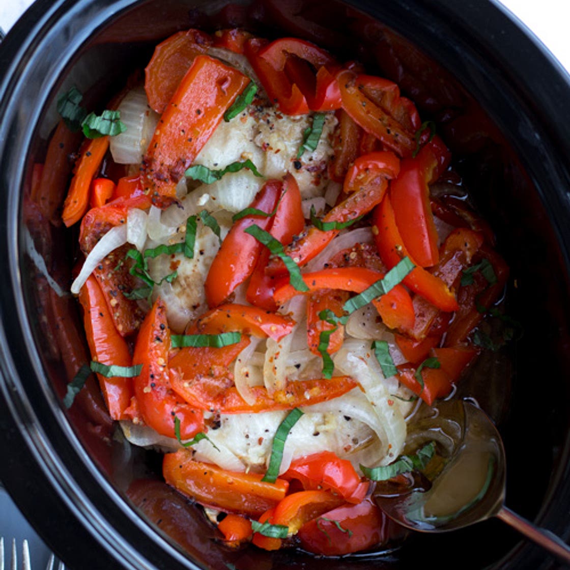 Crockpot Red Pepper Chicken Recipe