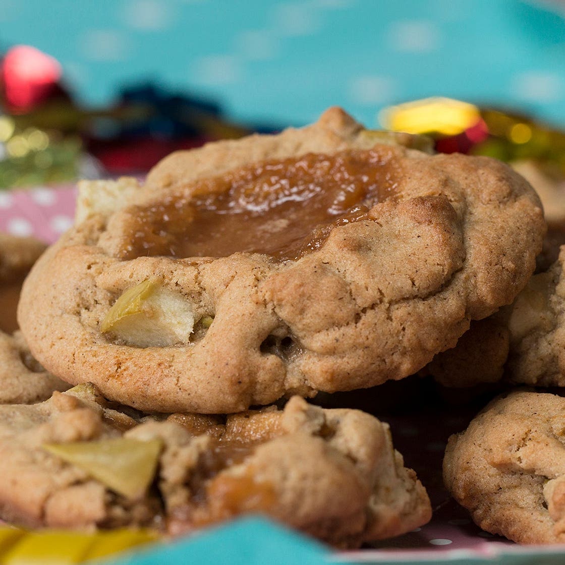 Toffee Apple Cookies Recipe by Tasty