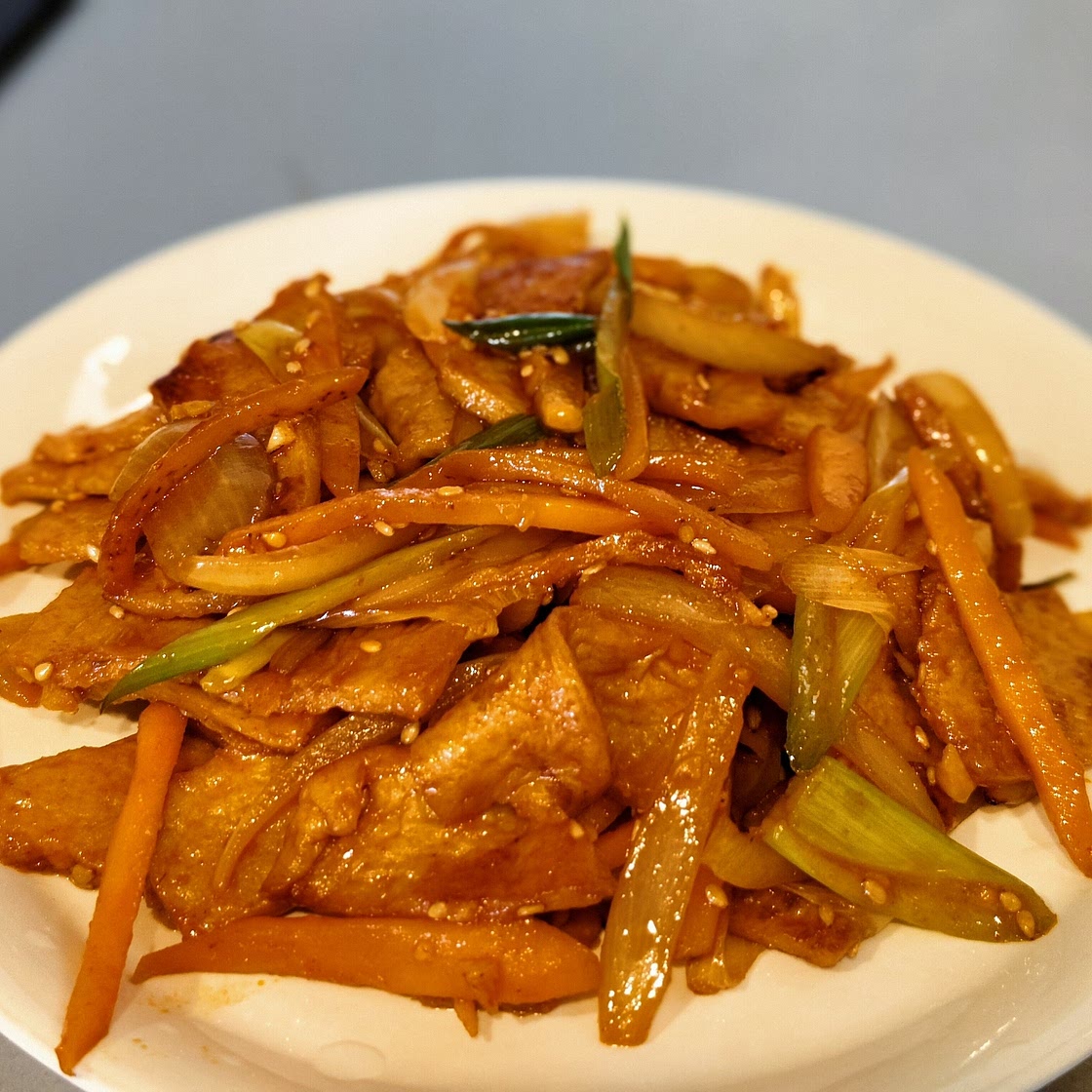 Korean Stir-Fried Fish Cake