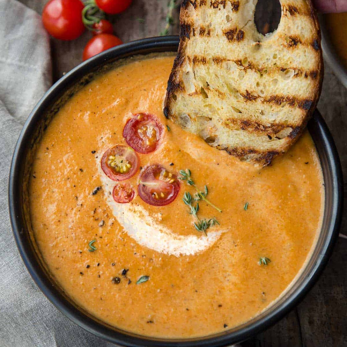 Smoked Tomato Bisque