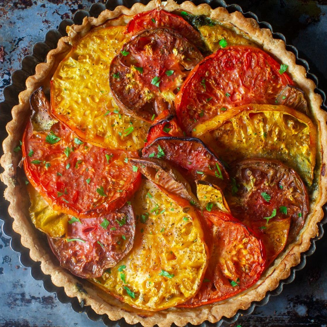 Mathilde's Tomato Tart