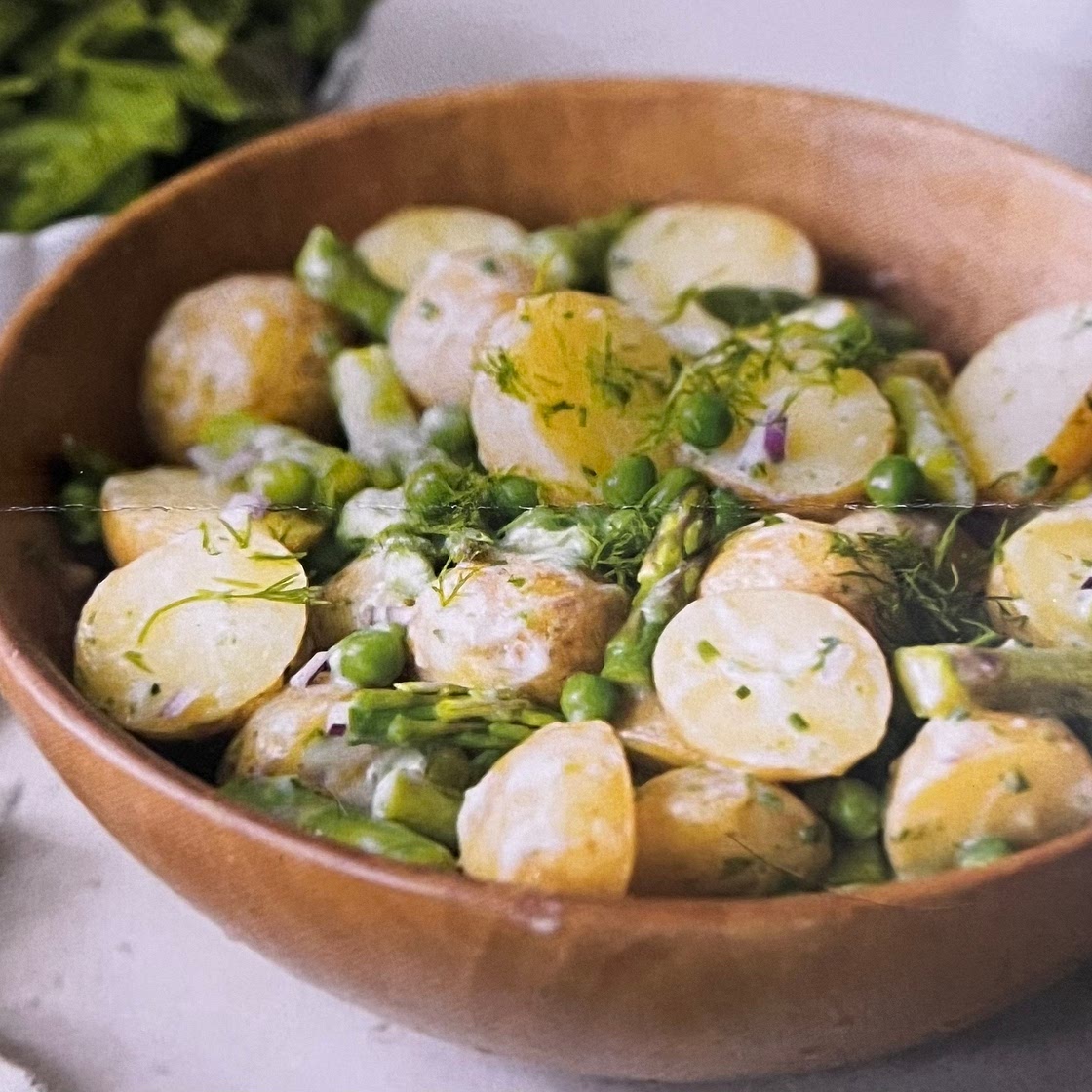 Lemon Potato & Asparagus Salad