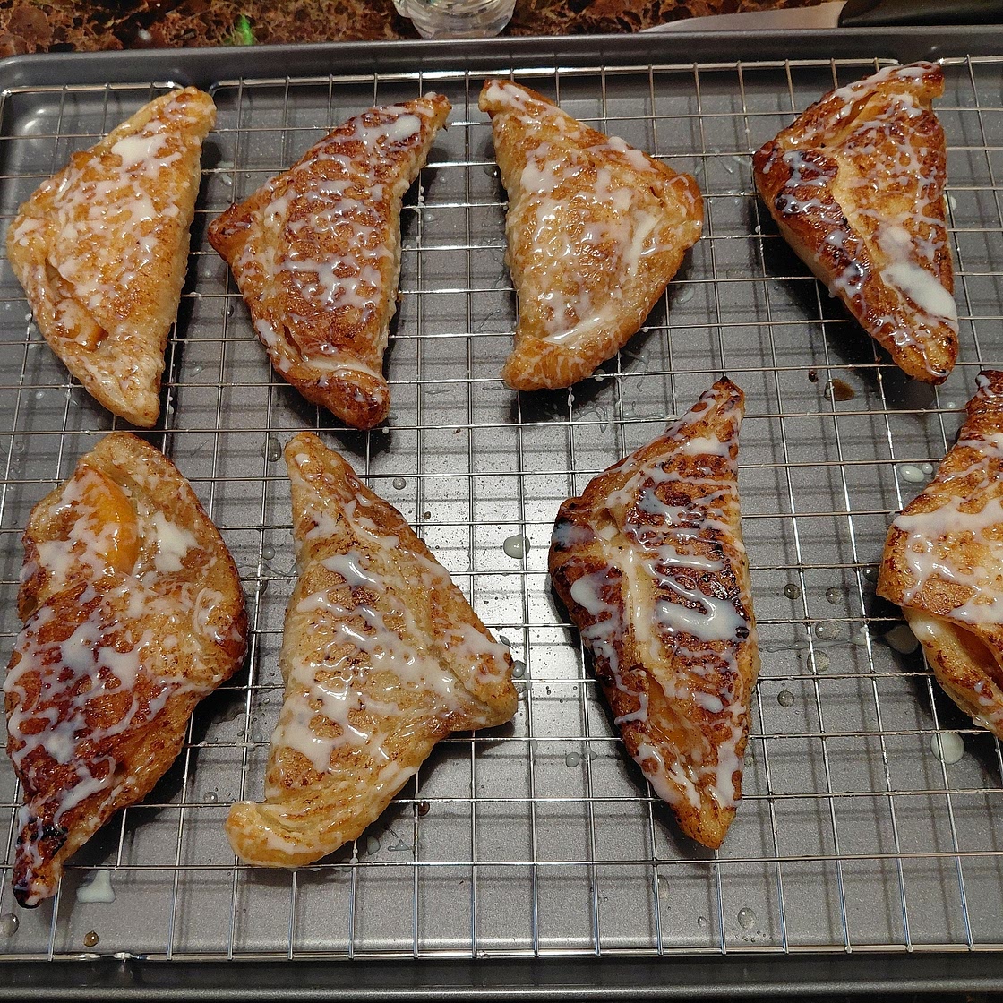 Peach Cobbler Turnovers