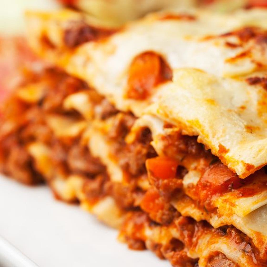 Lasagnes traditionnelles italiennes