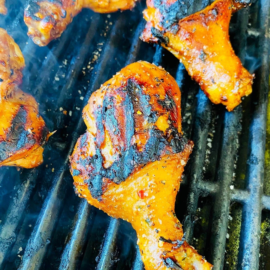 Grilled Thai Chicken Drumsticks