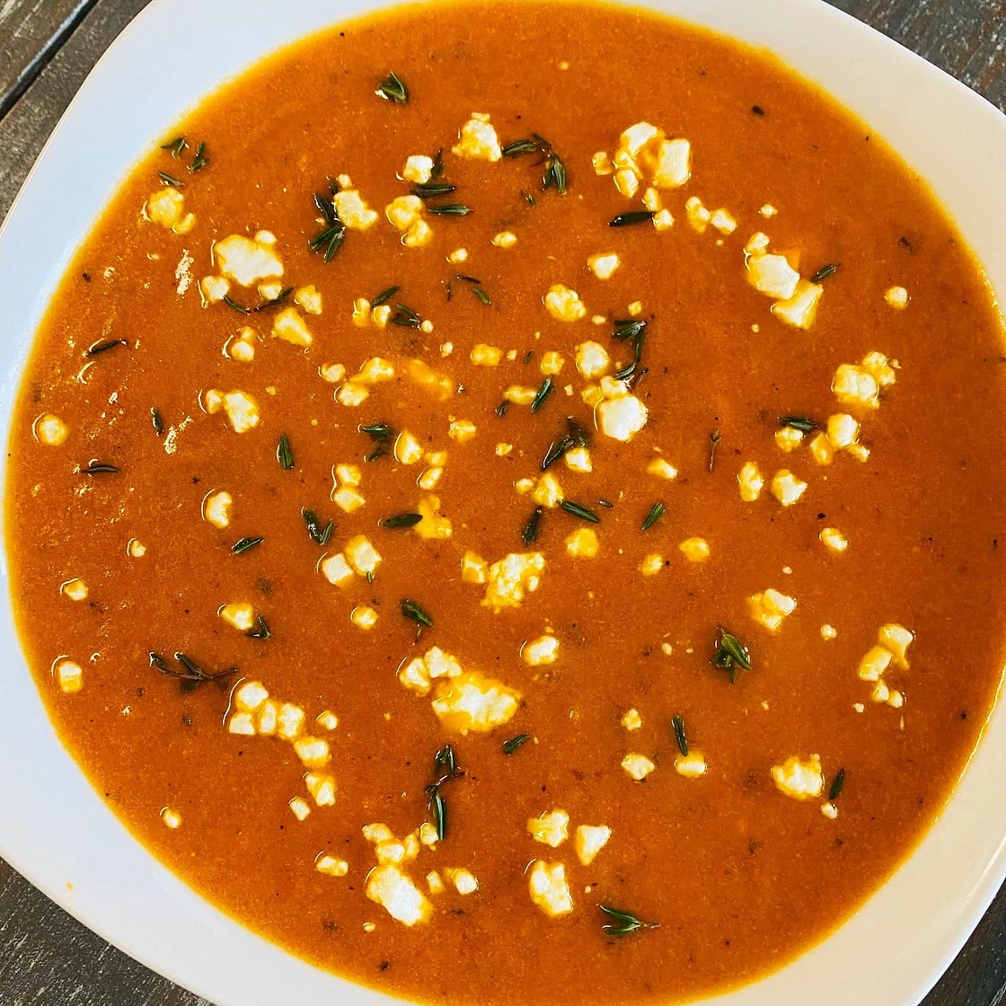 Smoked Red Pepper Soup