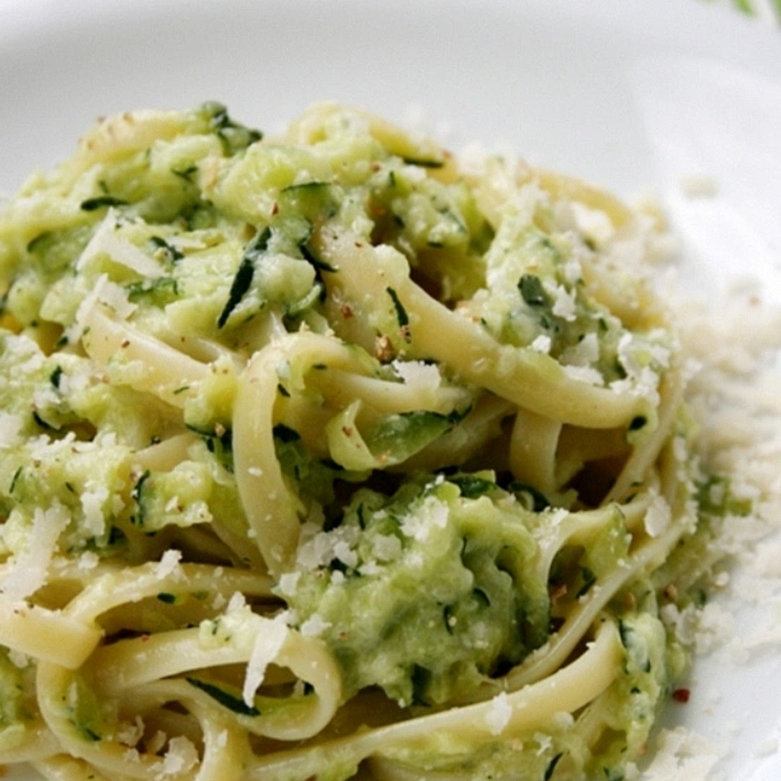Pâtes sauce Courgettes