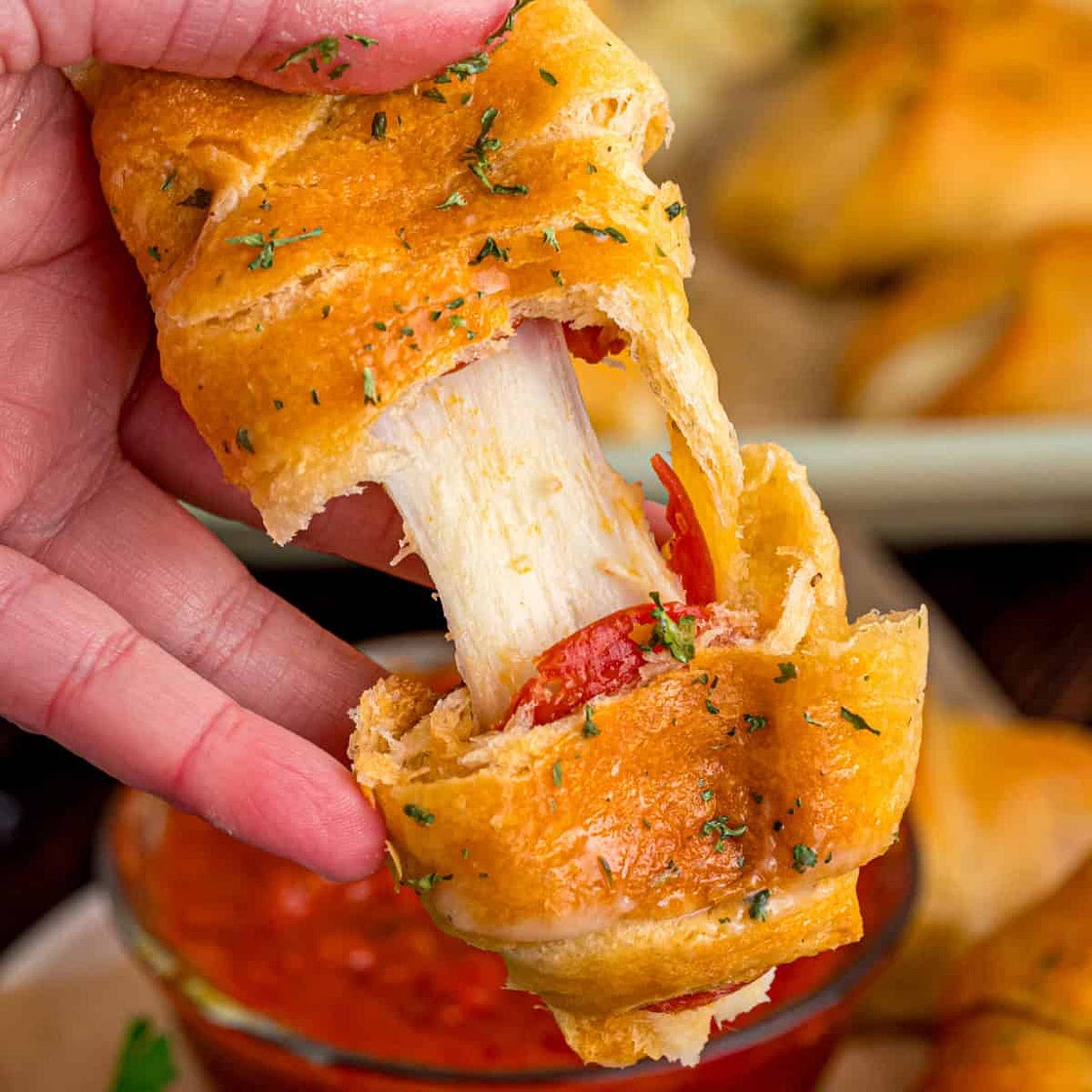 Pizza Crescent Rolls