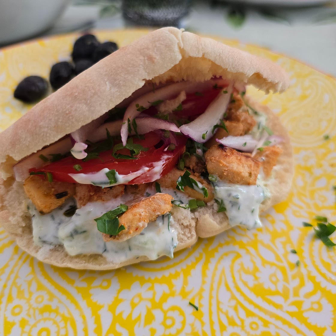 Chicken souvlaki
