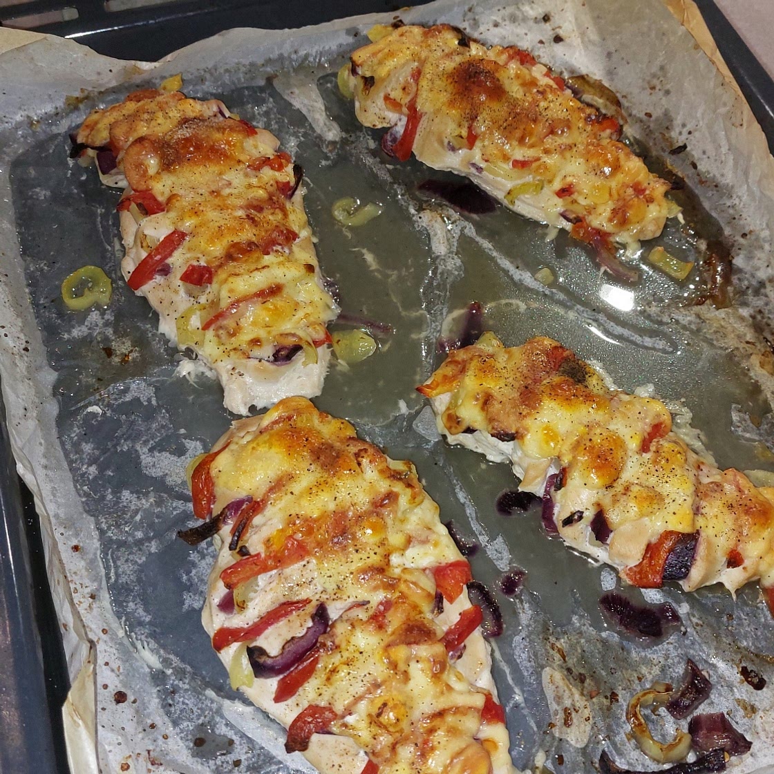 Primavera Stuffed Chicken