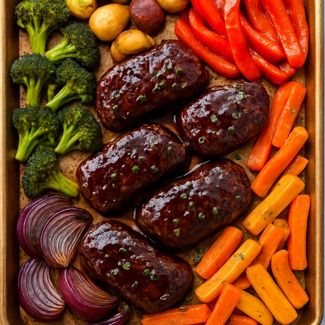 BALSAMIC STEAK & VEGGIE SHEET PAN