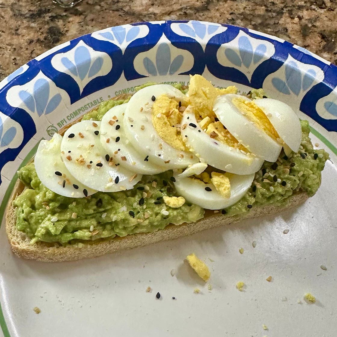 Air Fryer Avocado Toast