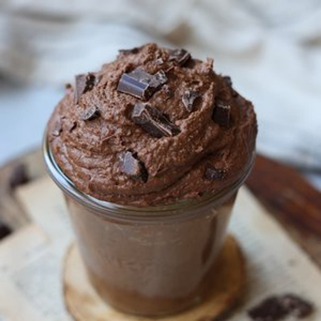 Chickpea Brownie Batter