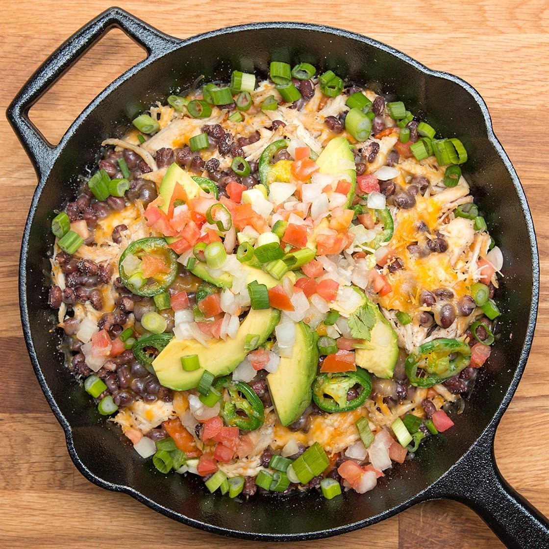 Loaded Sweet Potato Nachos Recipe by Tasty