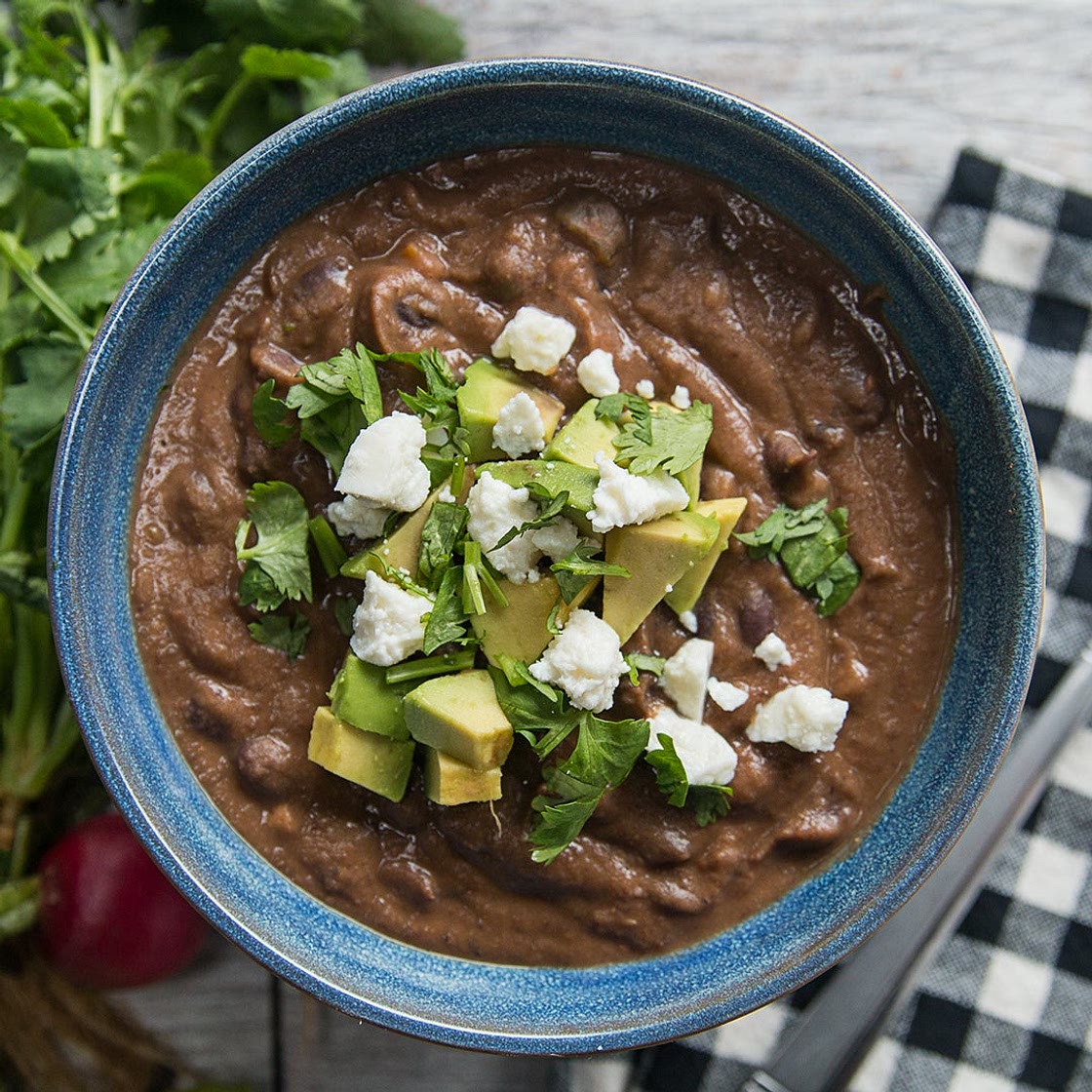 Healthy & Hearty Black Bean Soup Recipe by Tasty