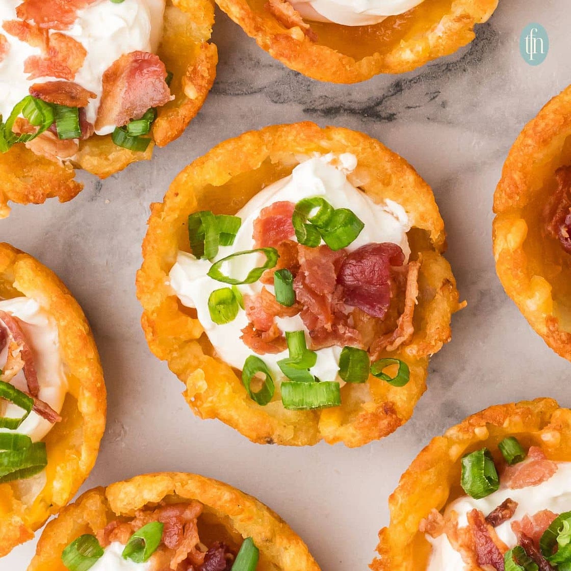 Tater Tot Appetizer Cups (How to Make Tater Tot Appetizers)