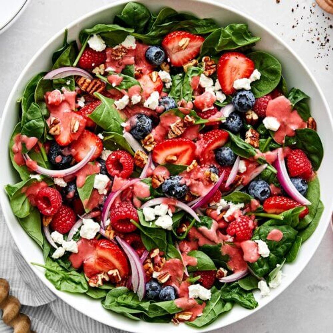 Berry Spinach Salad
