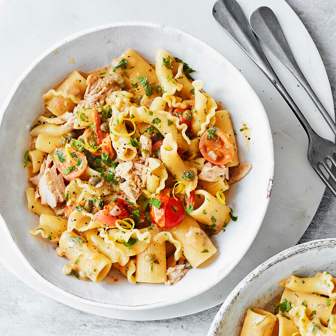 One-Pot-Pasta mit Thunfisch - super einfach