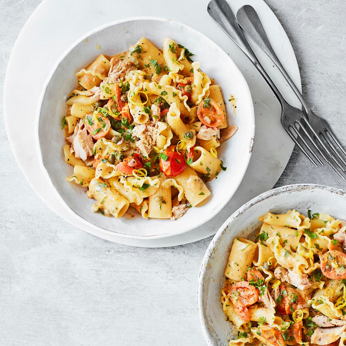 One-Pot-Pasta mit Thunfisch - super einfach