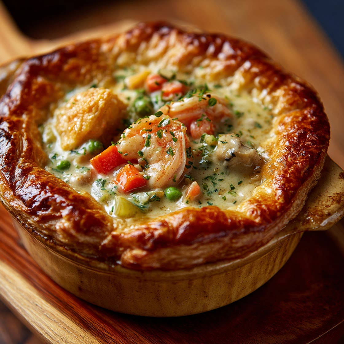 Seafood Pot Pie