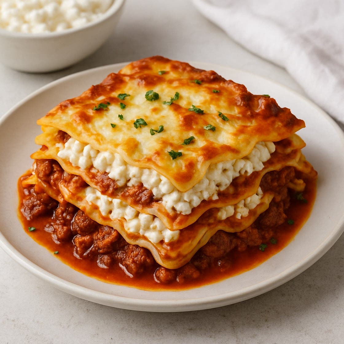 COTTAGE CHEESE “LASAGNA”
