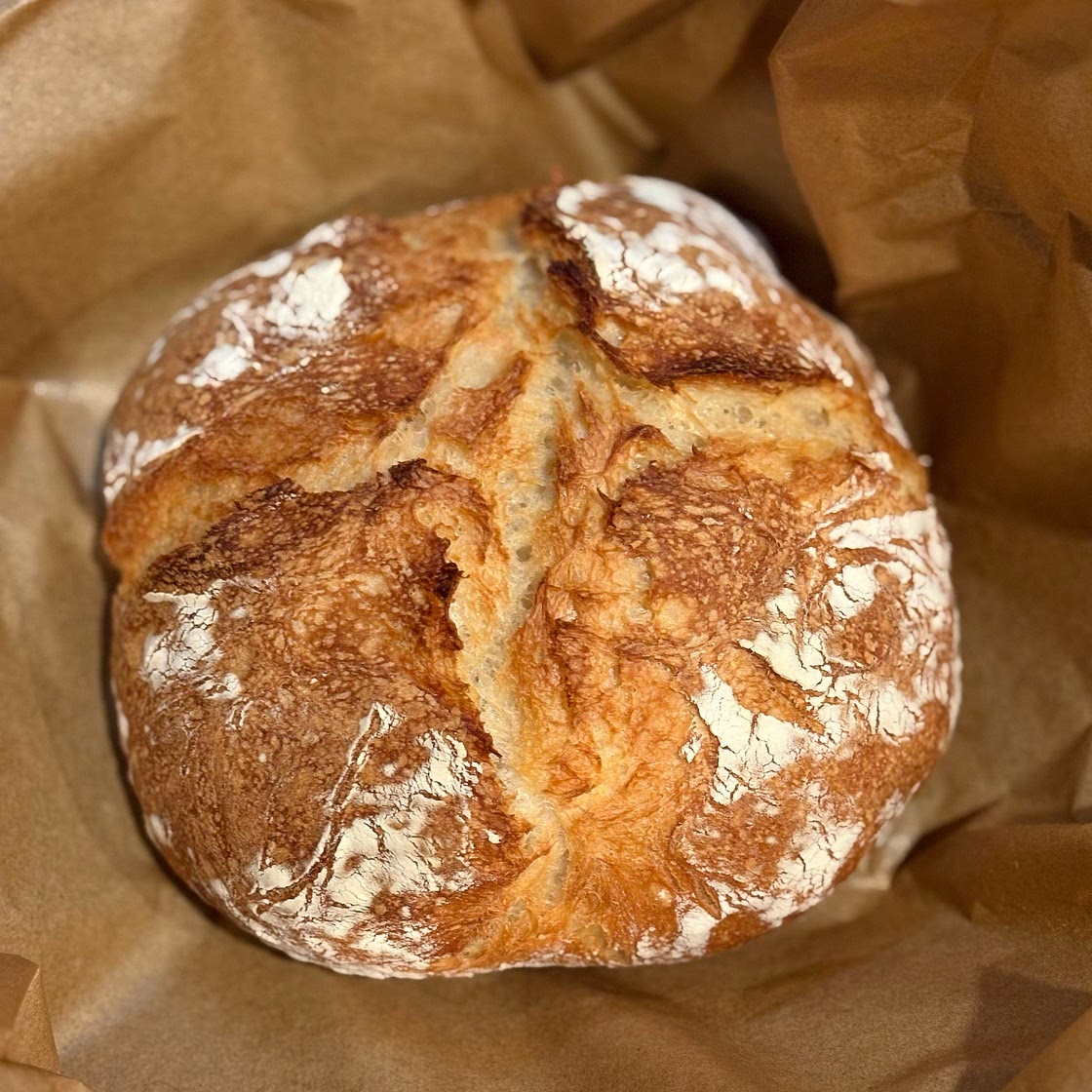 Small Batch Crusty Bread