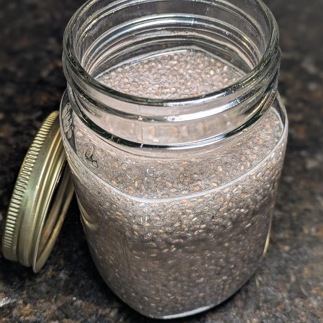 High Fiber Chia Water