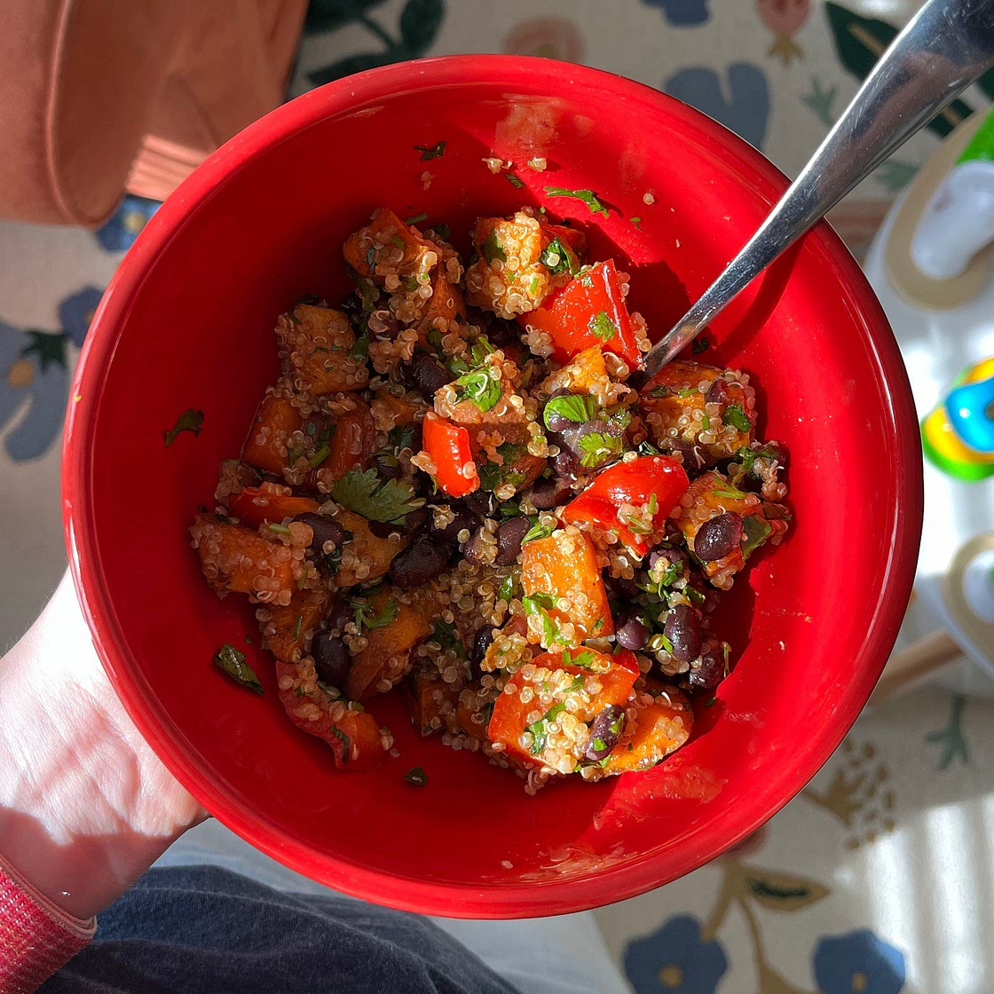 Sweet Potato Quinoa Black Bean Salad