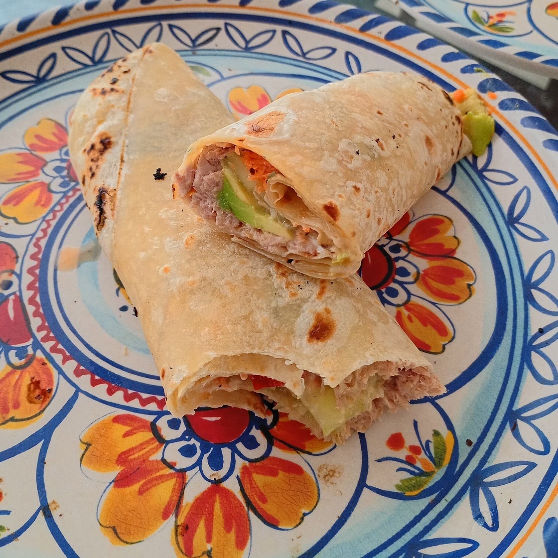 Tuna Avocado Wrap Recipe for Healthy Lunch