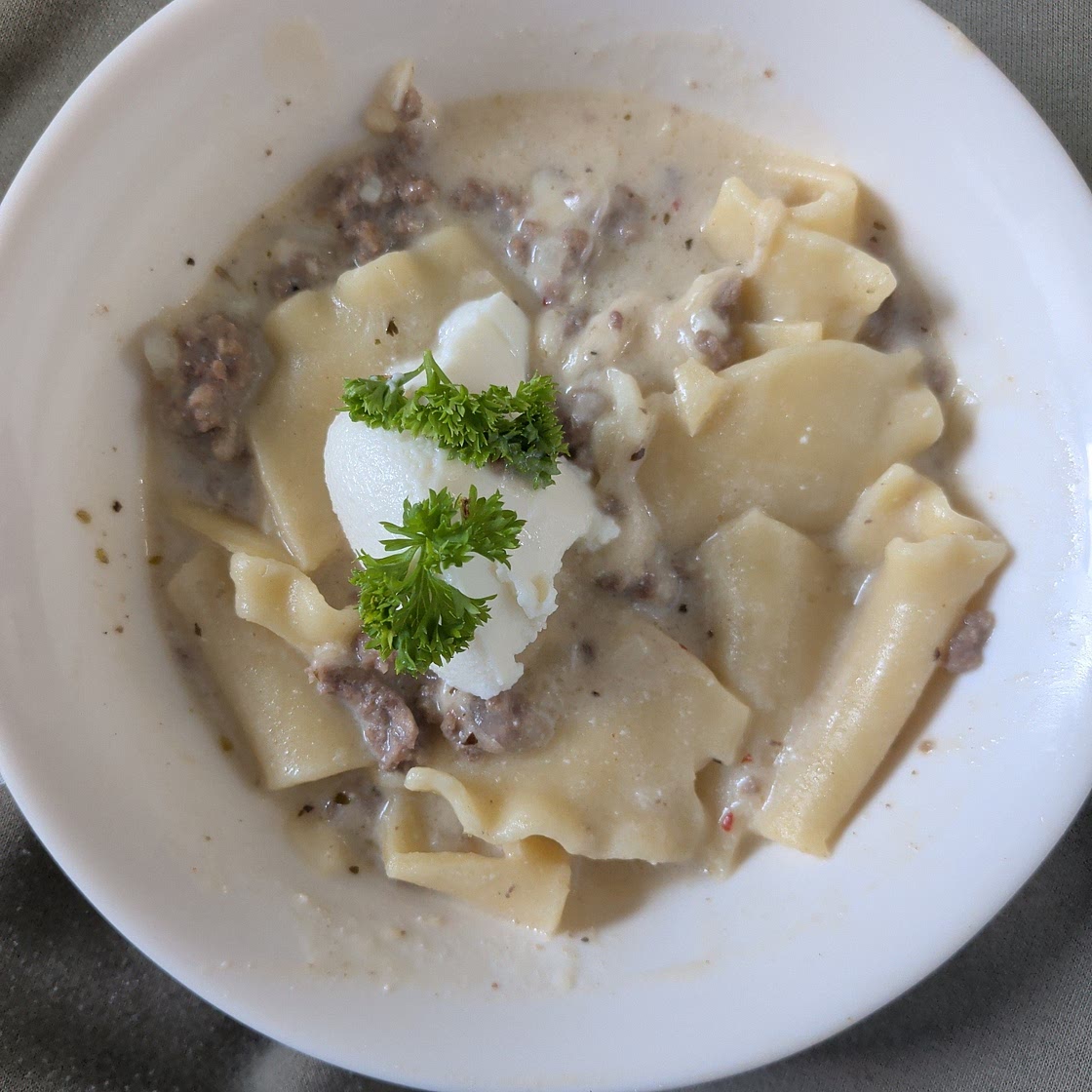 Creamy Alfredo Lasagna Soup – Cozy Comfort in a Bowl