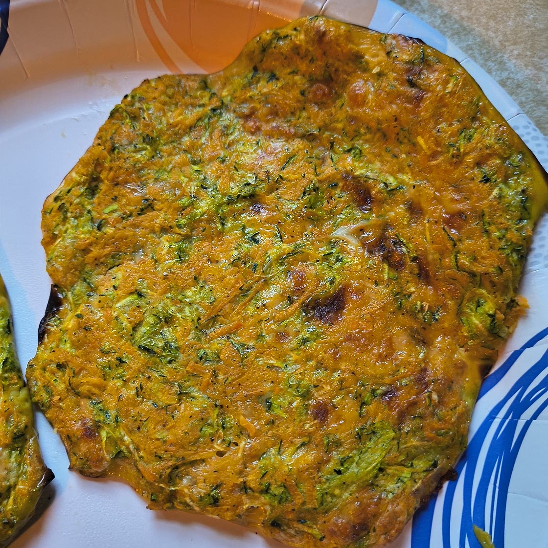 Crispy veggie Bread/Tortilla