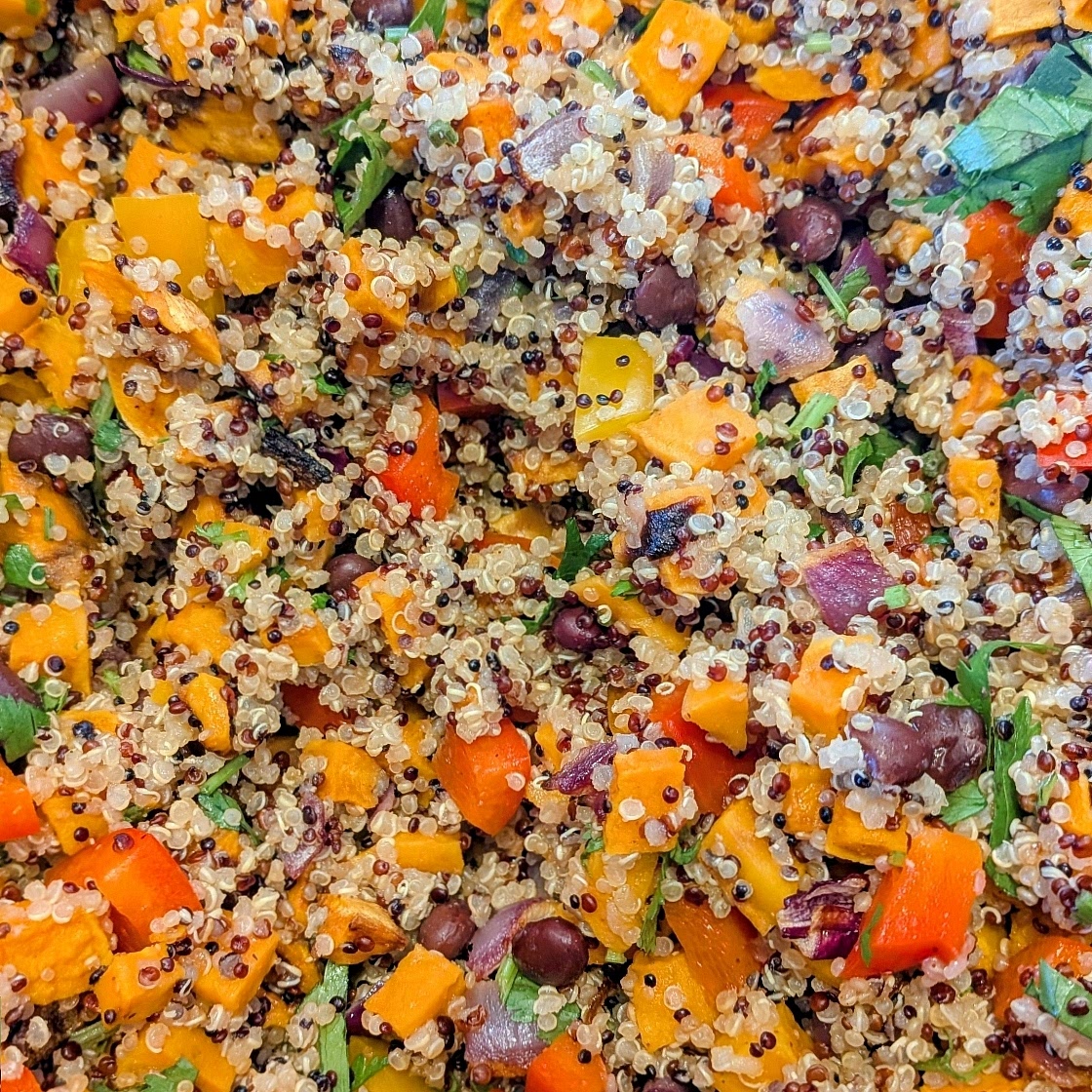 Sweet Potato Quinoa Black Bean Salad