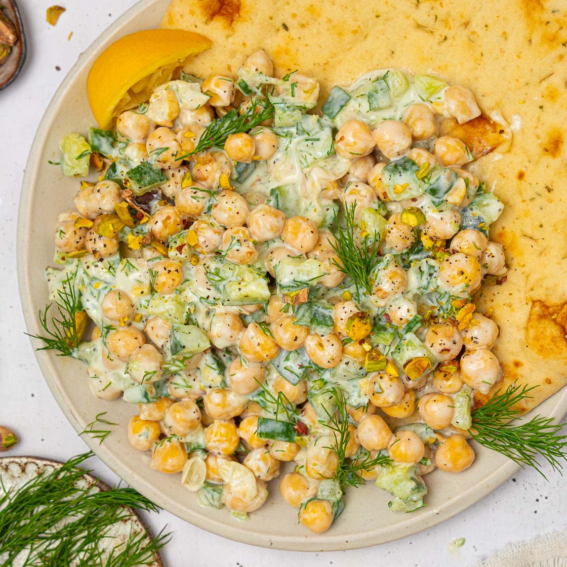 Tzatziki Chickpea Salad