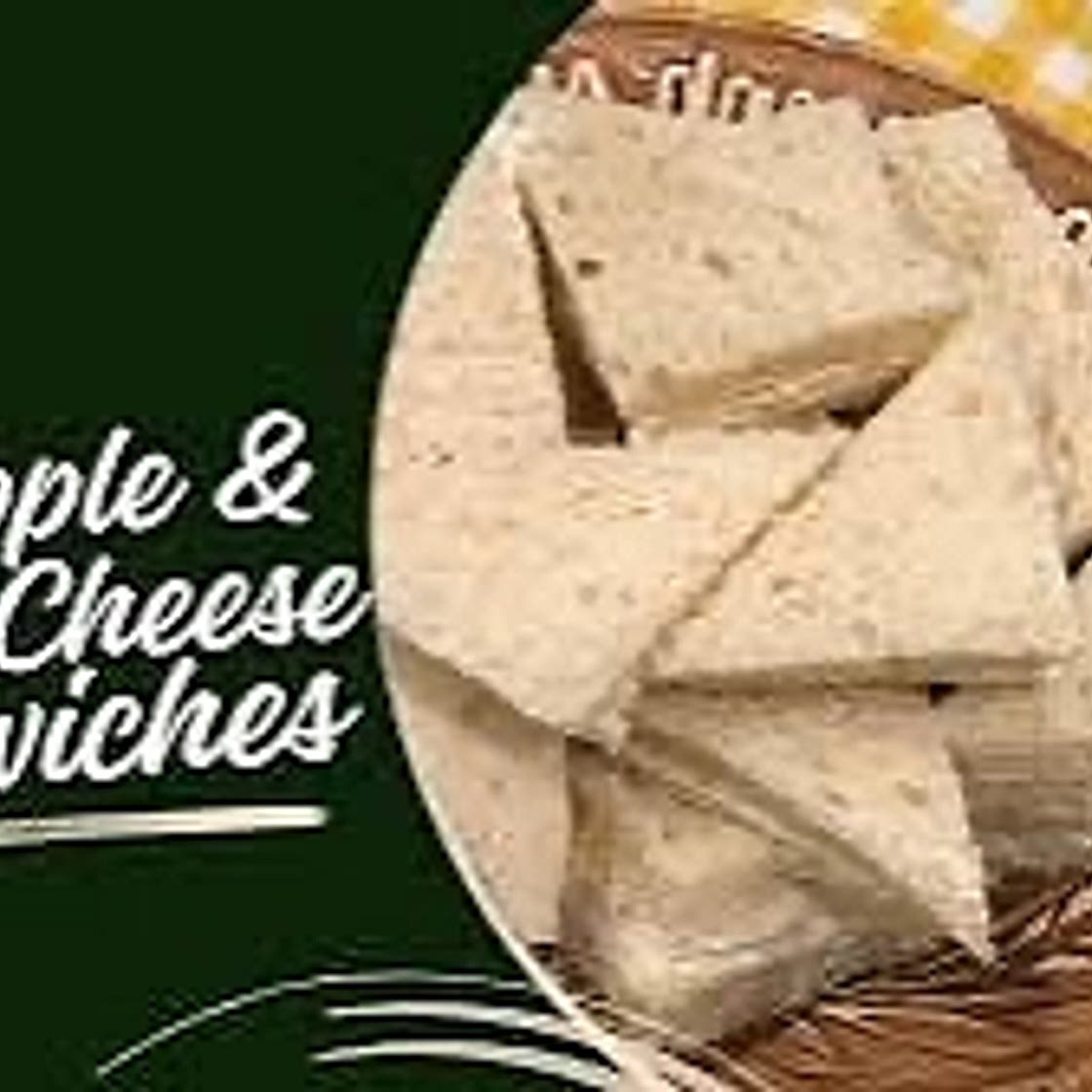 Pineapple Cream Cheese Tea Sandwiches 