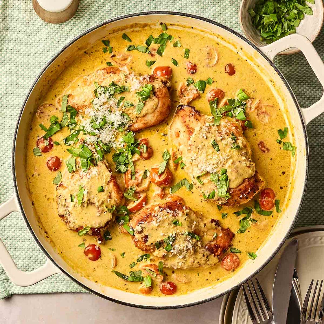 Creamy Pesto Chicken