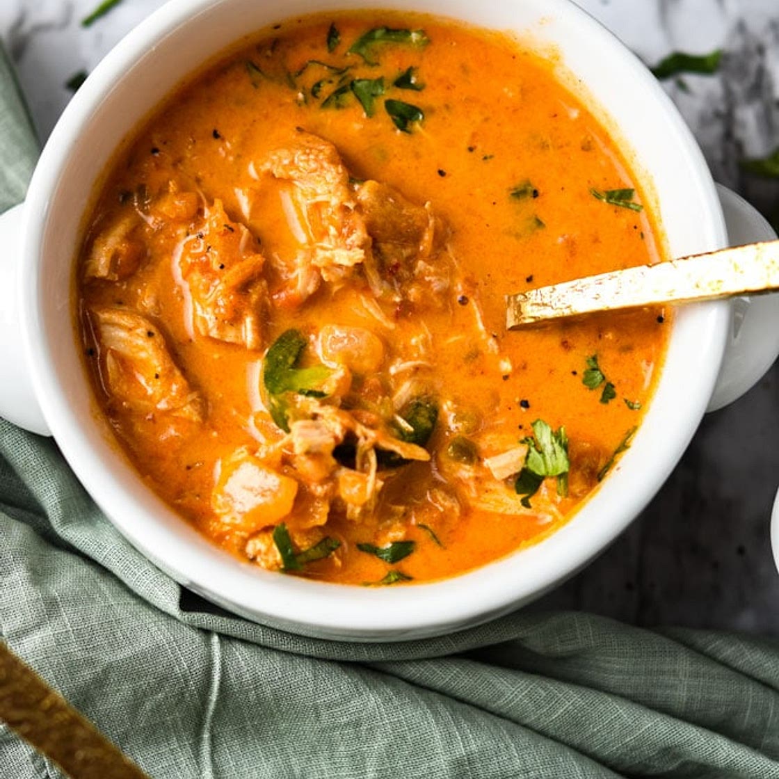 Easy Instant Pot Creamy Chicken Jalapeno Soup